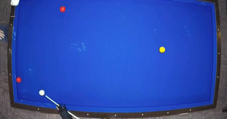 4구 당구 처음 쳐보는 여자 연예인 08.gif
