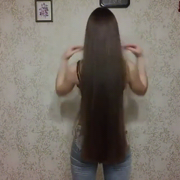Playing with Her Hair - Imgur.gif